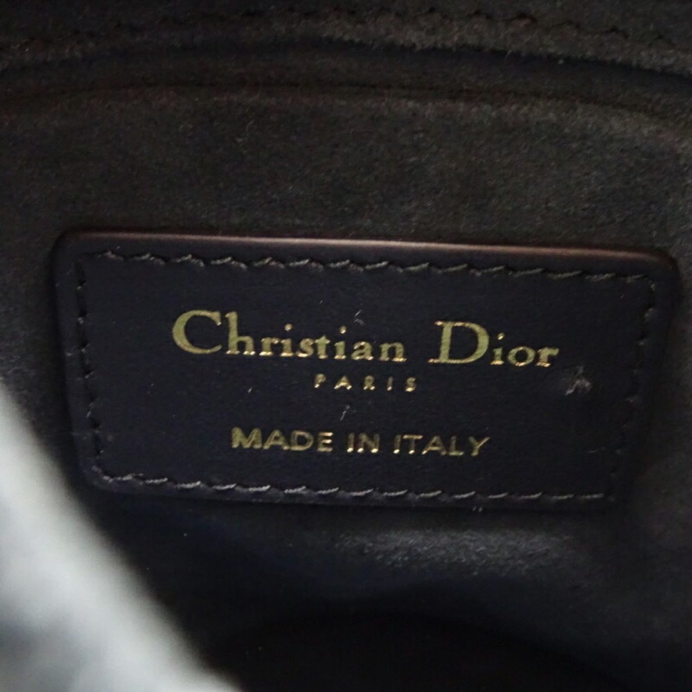 CHRISTIAN DIOR White Leather Shoulder Bag - Picture 6 of 8